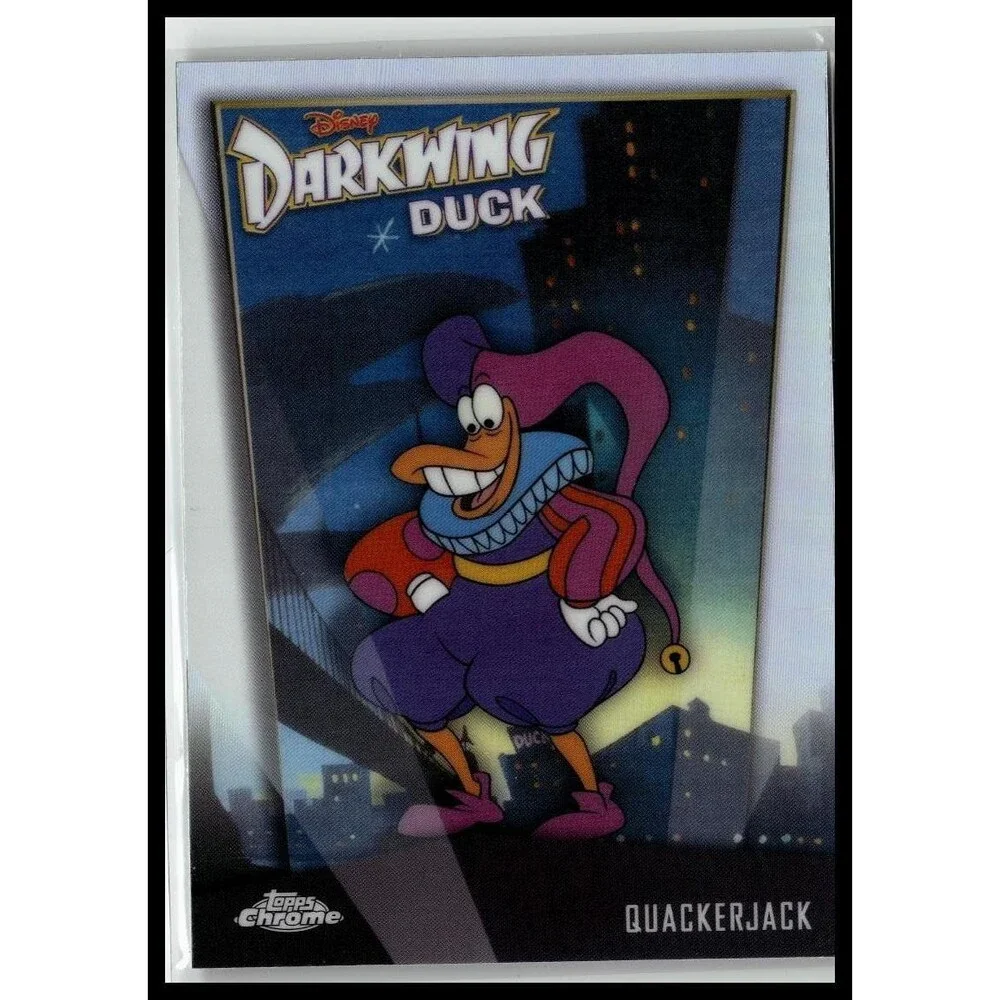 2026 Topps Disney Chrome Quackerjack DD-9 Darkwing Duck